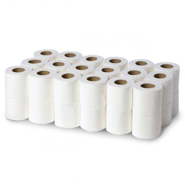 200 Sheet 2-Ply Toilet Roll - Case of 36-0