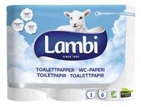 Katrin Lambi White Toilet Rolls 83931 - Case of 72